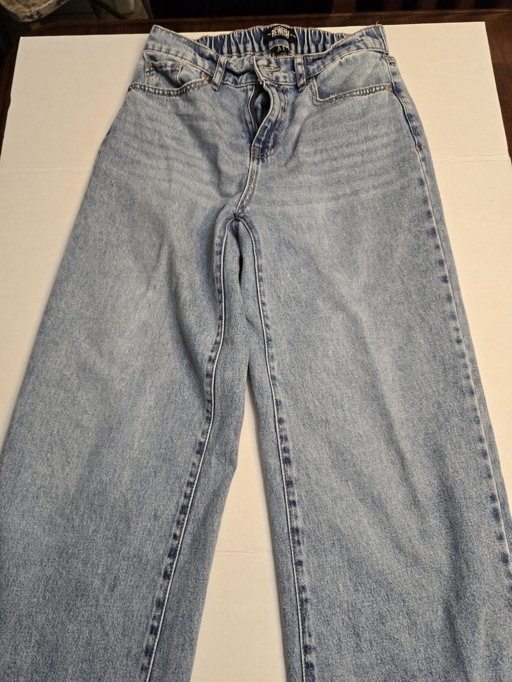 Rewash Light Blue Straight Leg Women’s Jeans